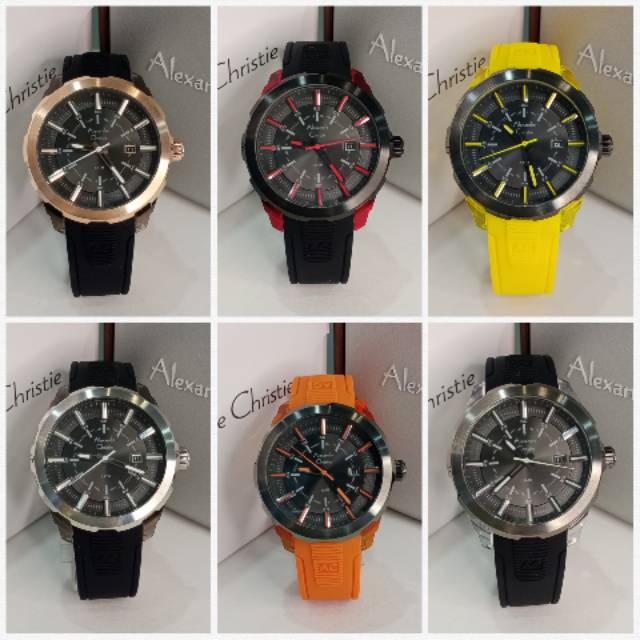 JAM TANGAN ALEXANDRE CHRISTIE 6553 MD ORIGINAL & GARANSI RESMI AC