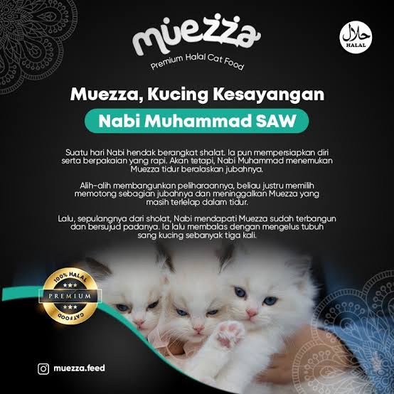 (1 Pack isi 4x15 Gram) Snack Kucing MUEZZA Creamy Treats / Cemilan / Cat Food Murah
