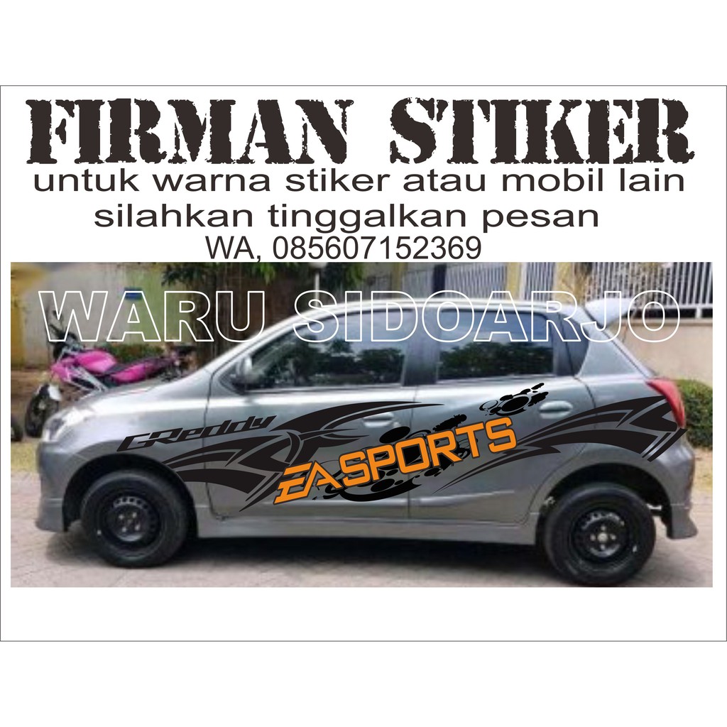 Modifikasi Stiker Mobil Datsun 2019 Bowomodif