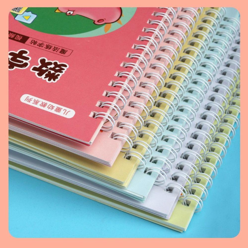 Lanfy Buku Copybook Edukasi Anak Kids Pencerahan Digital Math 3D Buku Latihan