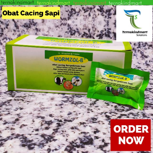Obat Cacing Sapi Wormzol B Bolus