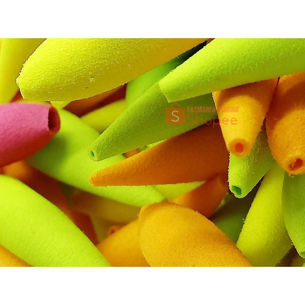 Pelampung pancing busa / spoon tersedia variasi Pelampung pancing busa