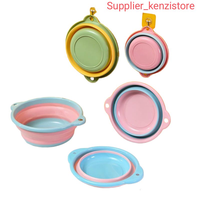 Supplier_kenzistore - Baskom Lipat Portable Ember Teleskopik Silikon Serbaguna Multifungsi