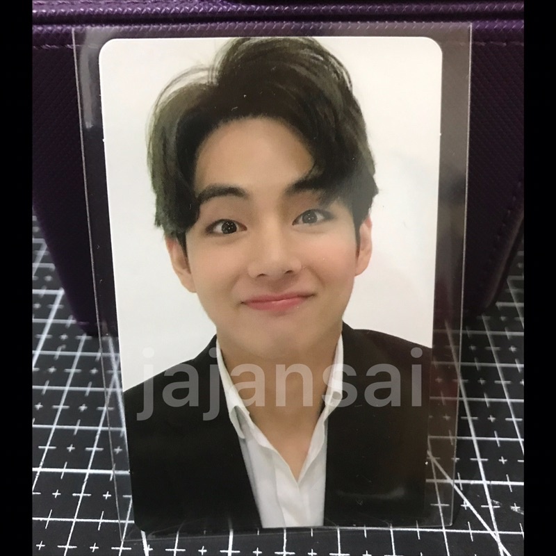 Photocard Taehyung Memories 2020 DVD Memo