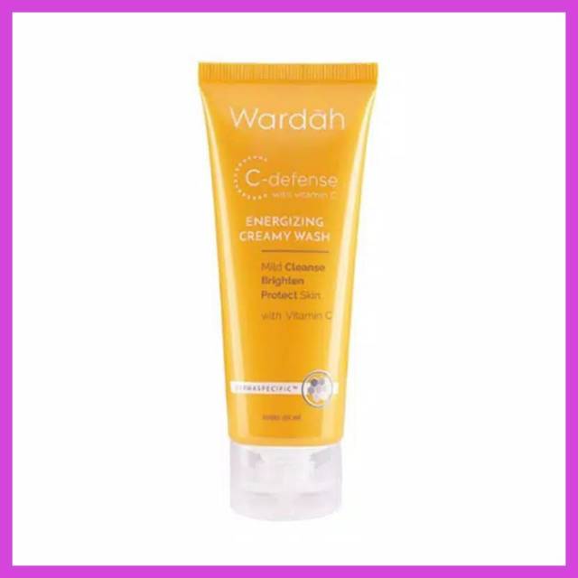 Wardah C-Defense Energizing Creamy Wash 60ml