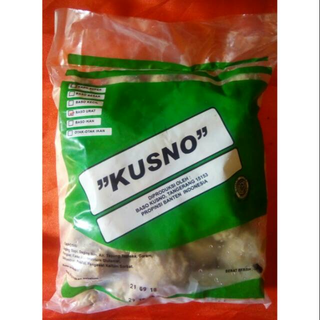 Jual Harga Promo Bakso Kusno Urat 500 Gram Shopee Indonesia