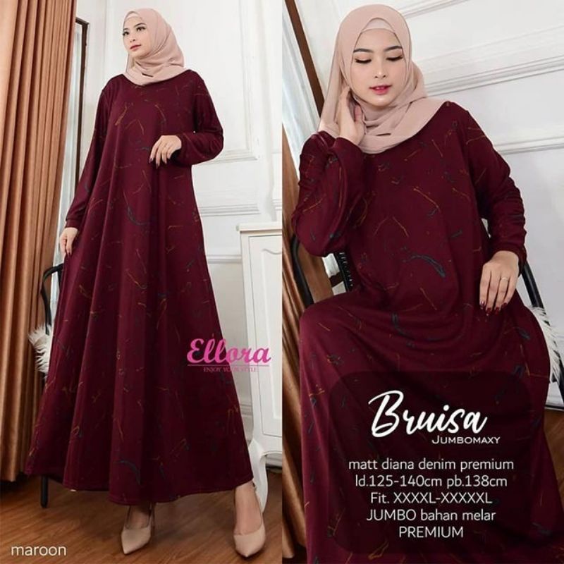 gamis Jumbo denim bruisa