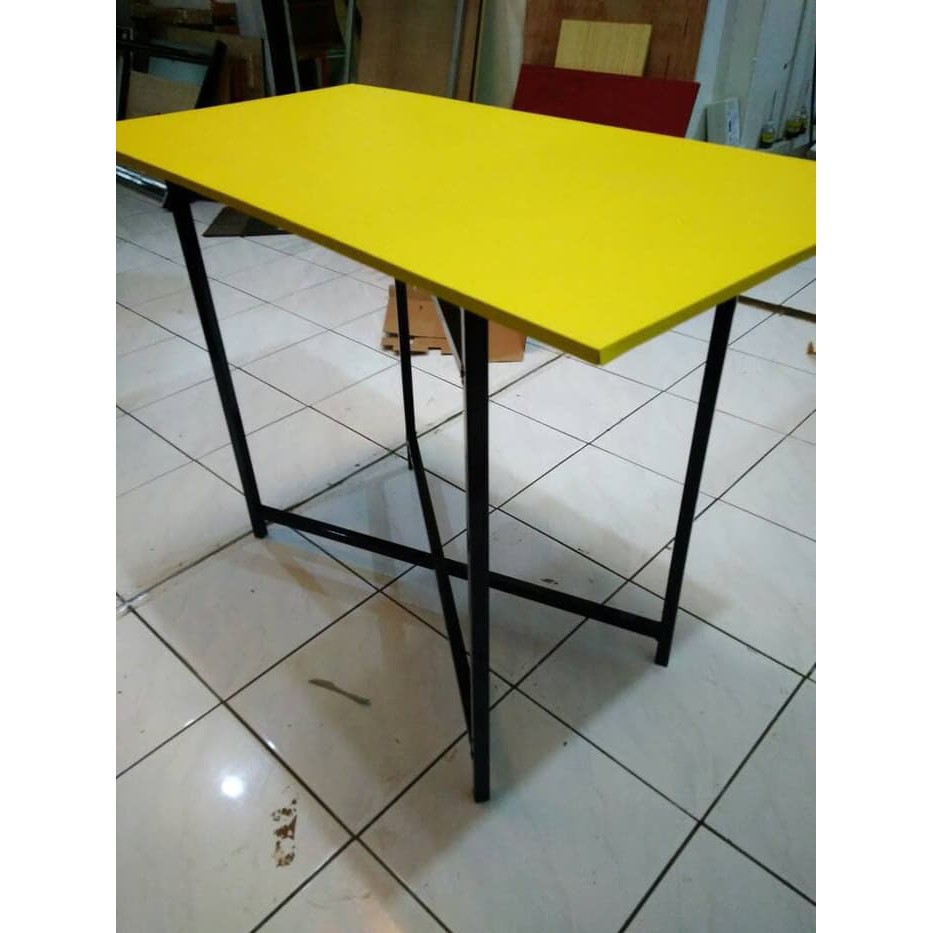 Meja Makan Lipat 80x50 Meja Cafe Meja Bazar Jualan