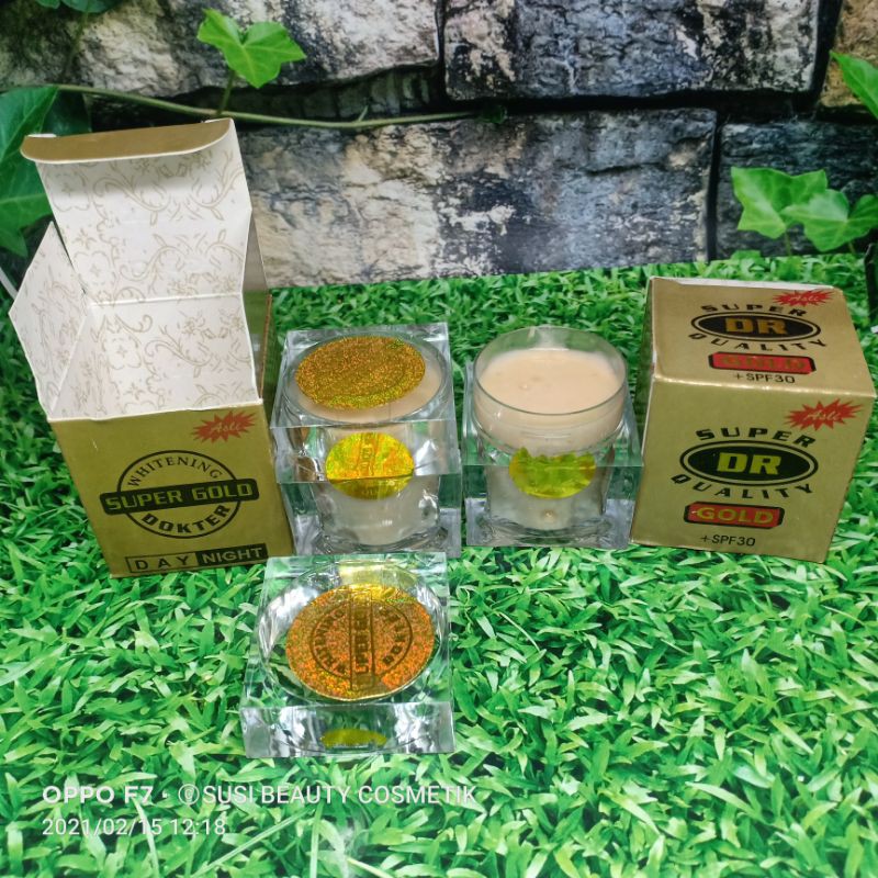 CREAM DOKTER GOLD//DR GOLD ( STIKER )