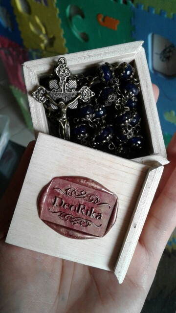 Deorika Custom Rosario Vintage Batu Alam 8x4mm Antik