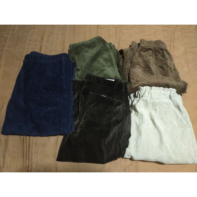 borongan celana Corduroy