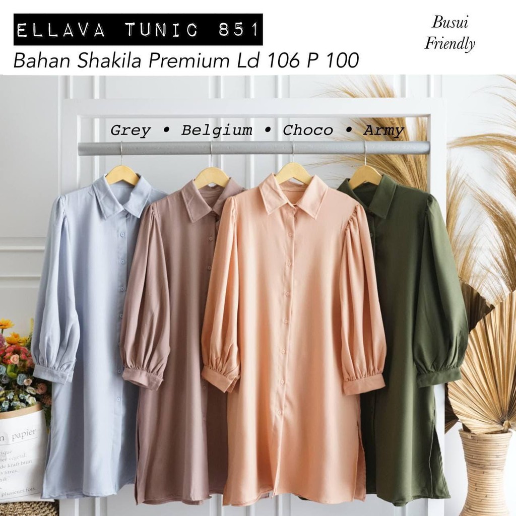 ELLAVA TUNIK / ATASAN / KEMEJA WANITA