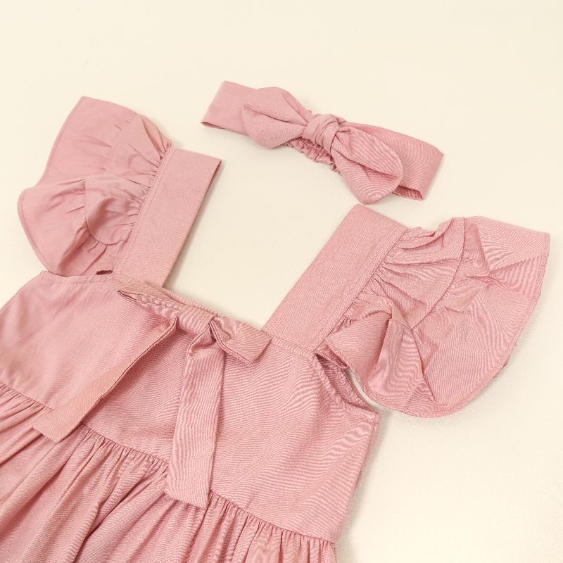 Baju Anak Perempuan / Dress Anak Perempuan || Seo Hee Simple Korean Dress (1-6 Tahun)