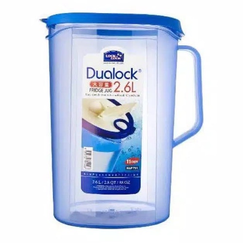 Lock n Lock Dualock Water Jug Bottle 2.2L/2.6L HAP792 HAP794 - Fridge Jug Pitcher Lock&amp;Lock Botol Air