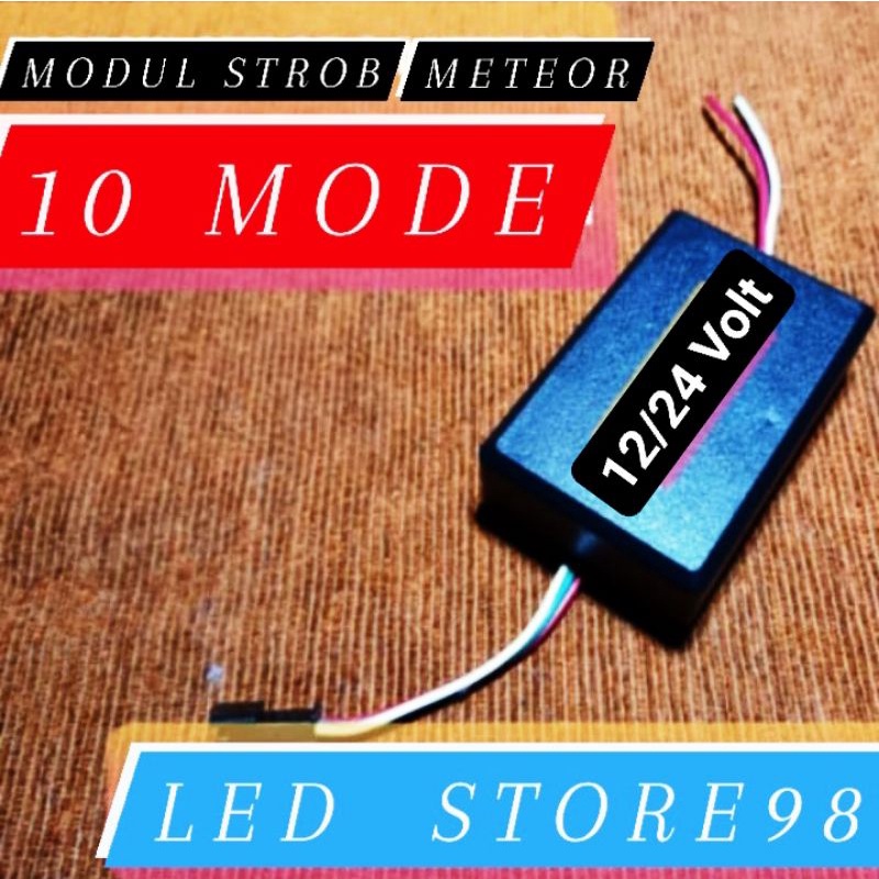 MODUL LAMPU METEOR RGB KACA 120 cm