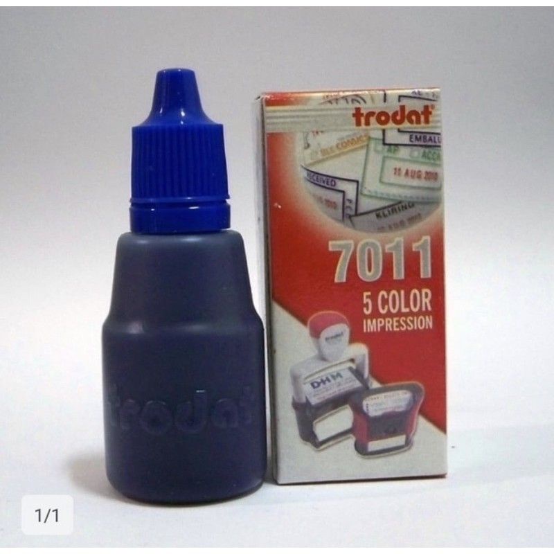 

Tinta Cap Trodat 7011 biru