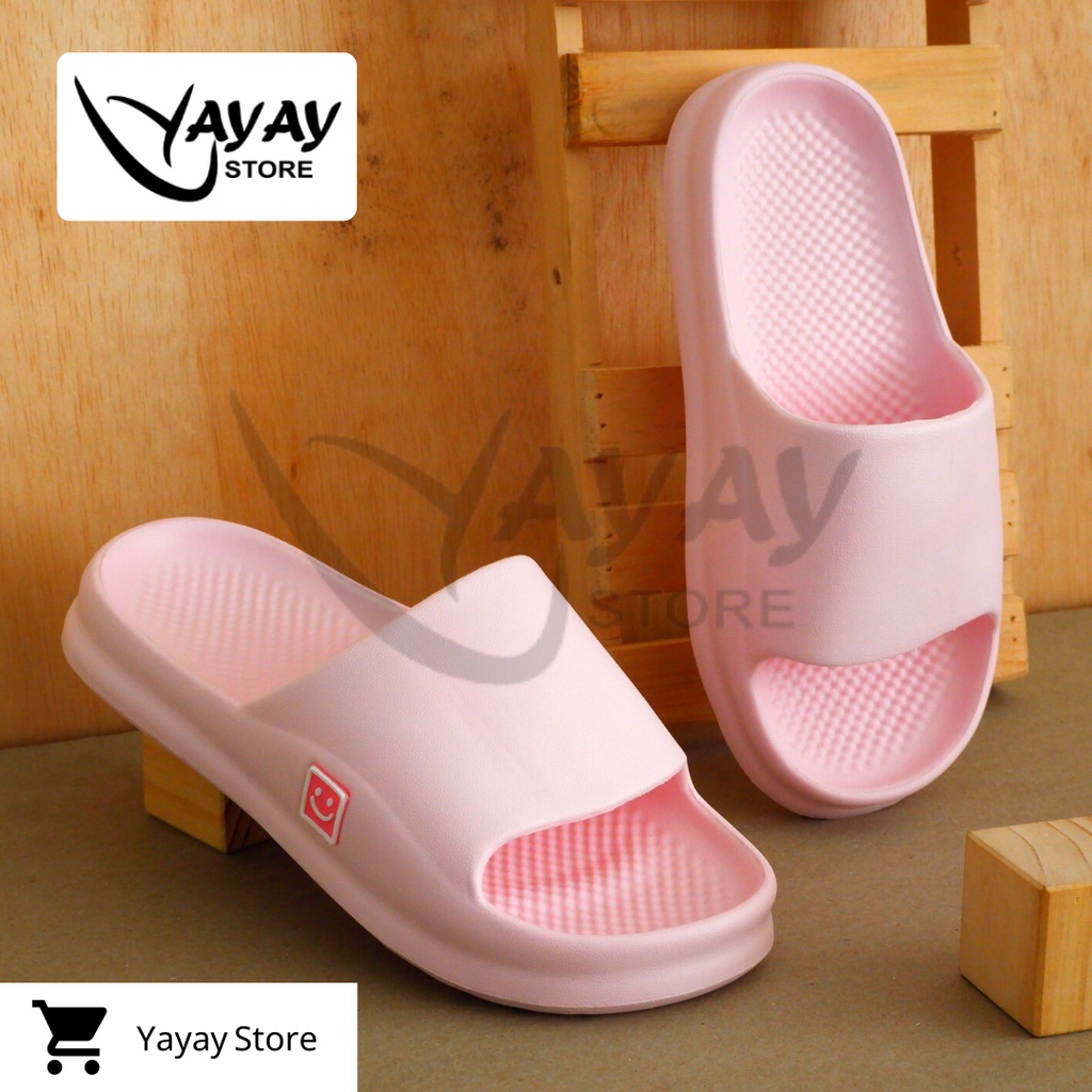 Sandal Slop Wanita full EVA / Sendal Karet Wanita / Sendal Slide Wanita Anti Slip Lentur dan empuk