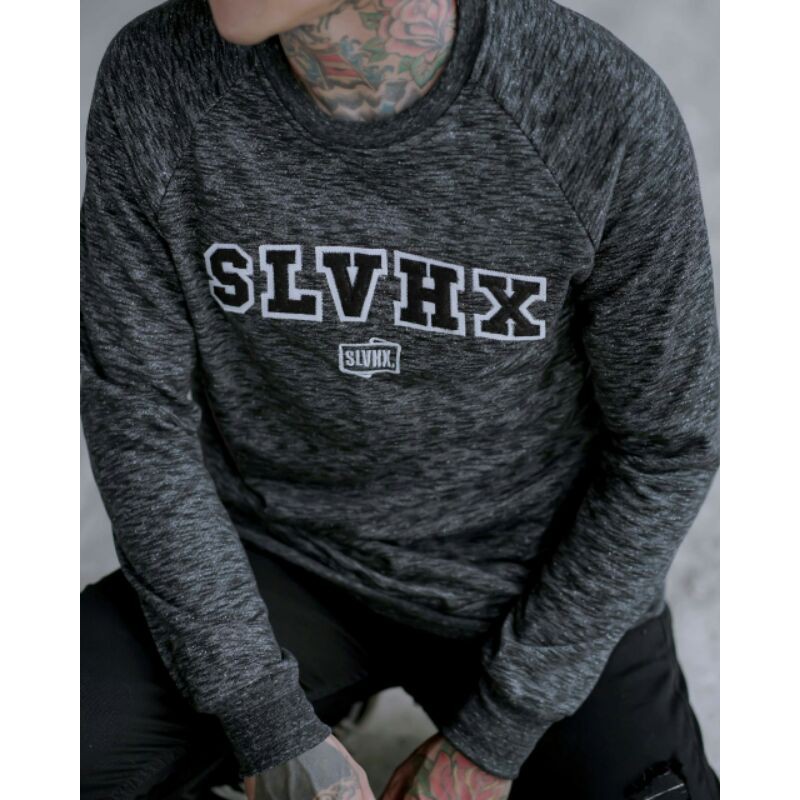 Crewneck Salviohexia Bordir Crewneck Salvio Hexia Crewneck Slvhx Twotone