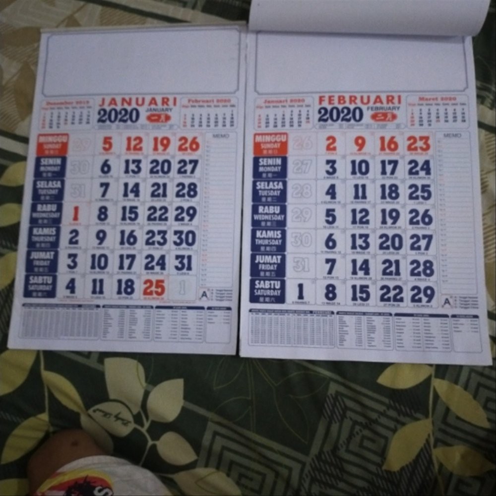 Promo kalender dinding 2020 Limited