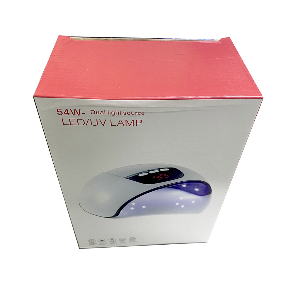 Pengering Kutek Kuku UV LED Nail Dryer 54W - SUN-X5 - White - 7RHR2MWH