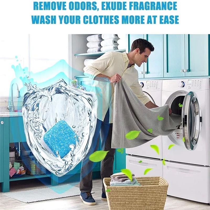 [HH] TABLET SABUN PEMBERSIH PENCUCI TABUNG MESIN CUCI / DEEP CLEANING WASHING MACHINE