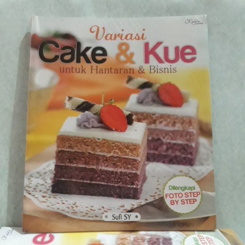 

Buku Kuliner - Variasi Cake & Kue Untuk Hantaran & Bisnis