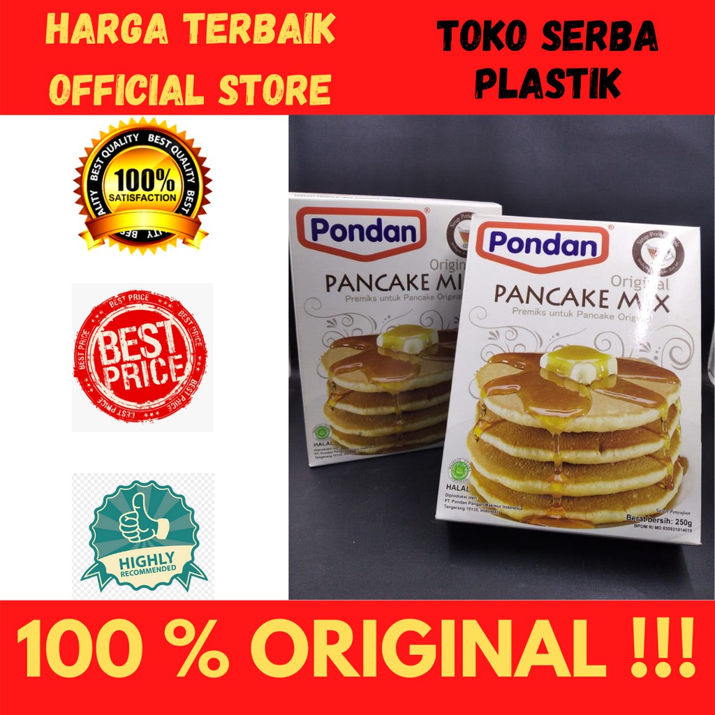 

PONDAN PANCAKE MIX ORIGINAL 250GR