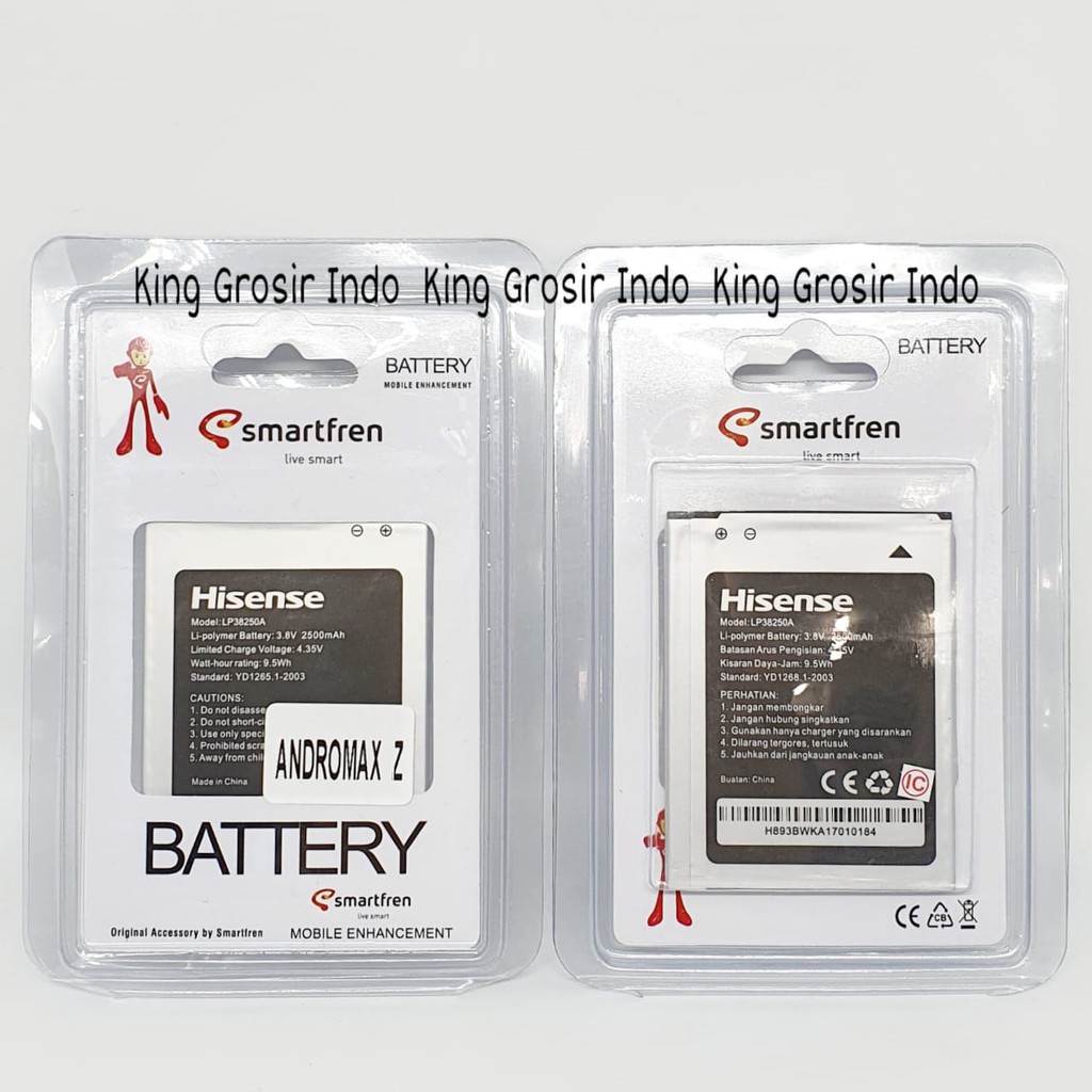 Baterai Smartfren Andromax Z LP38250A Original OEM Battery