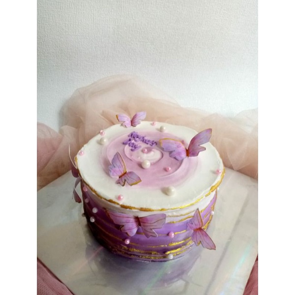 

cake birthday karakter kupu kupu UK 20