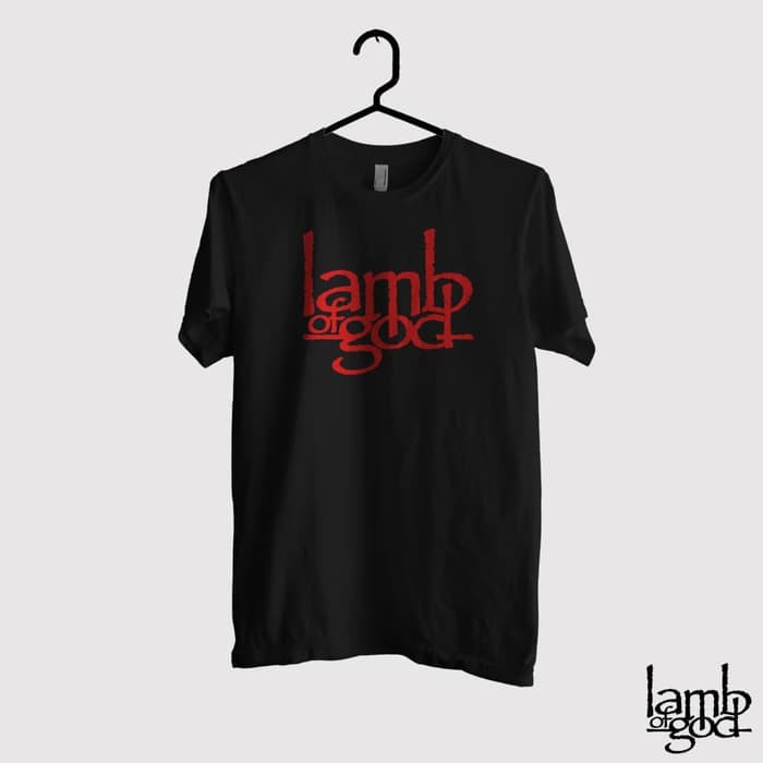 Kaos Lamb Of God - Logo