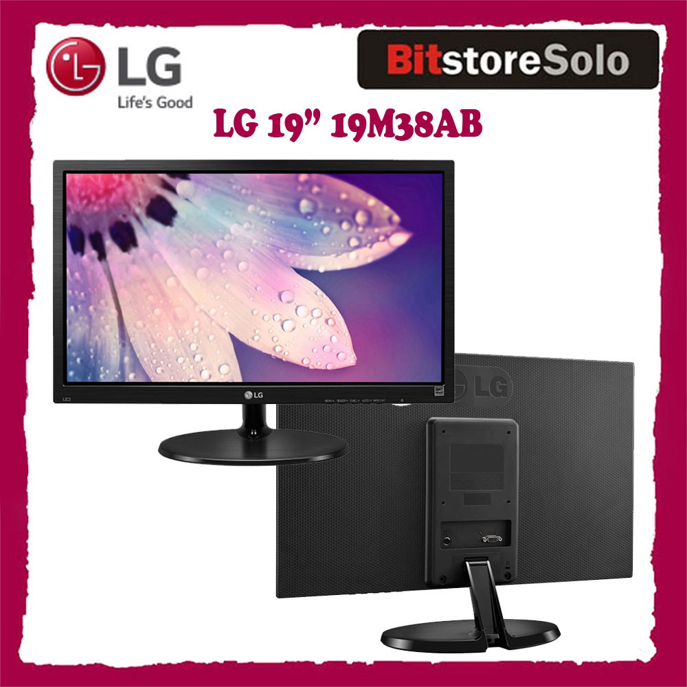 Jual MONITOR LG 19M38A-B | Shopee Indonesia