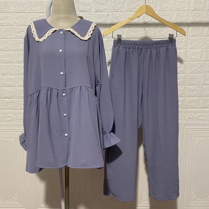 Update - SETCEL CRINKLE PUTTY JUMBO XXL KANCING BUSUI BUMIL MUSLIM POLOS PGMTA