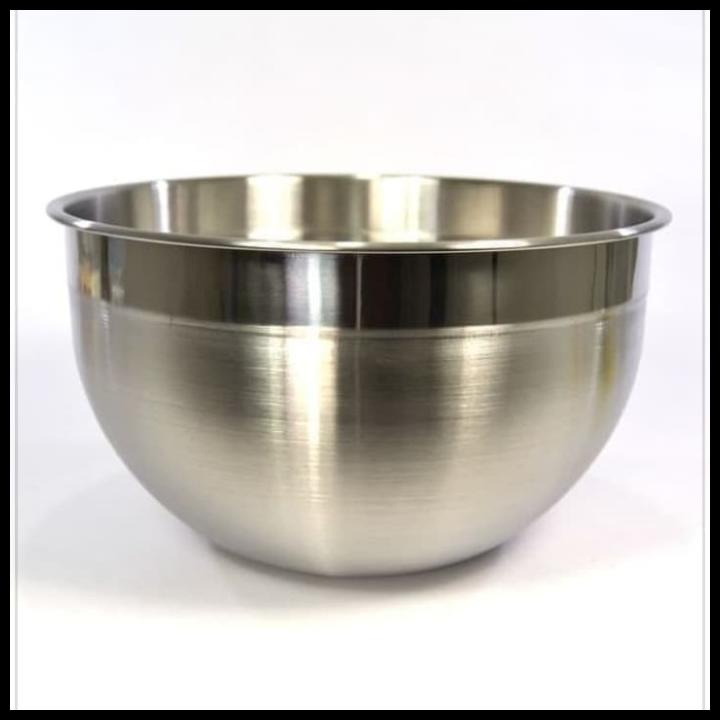 Mixing Bowl Supra Baskom Stainless Steel Ukiran 33Cm Jumbo