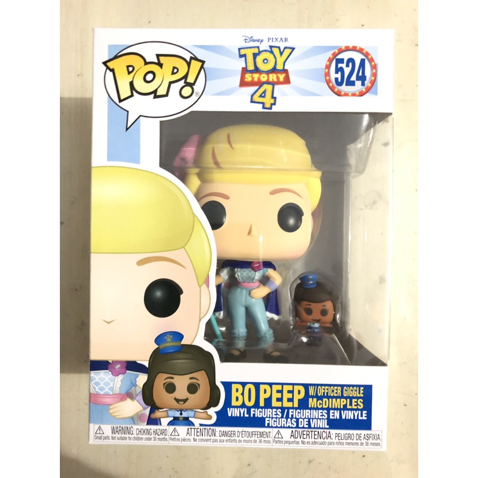 Funko POP Disney: TOY STORY 4 - Bo Peep with Officer Giggle McDimples