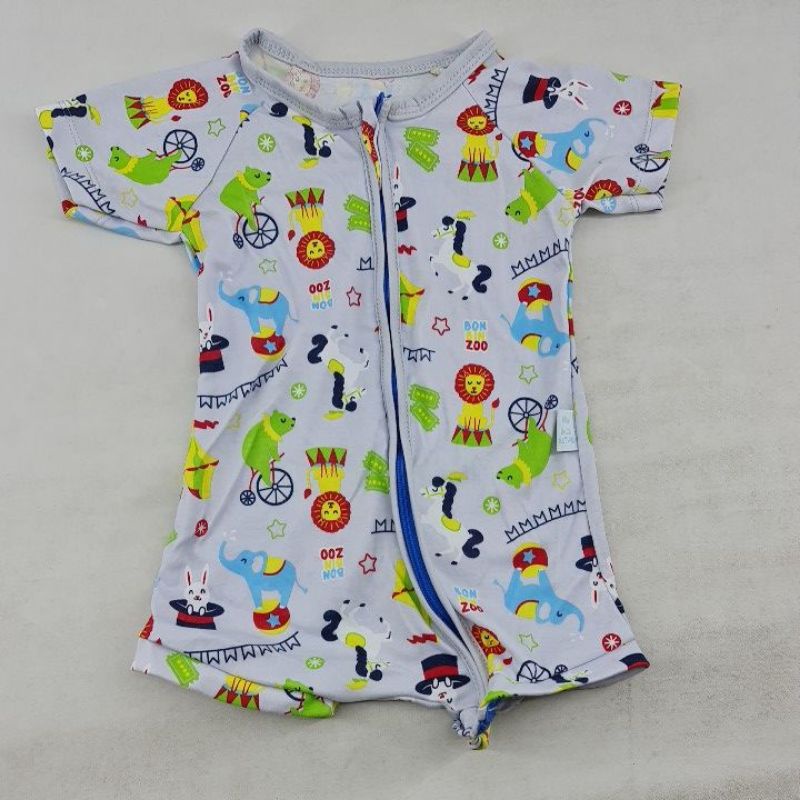 Sleepsuit Baby Murah Romper Jumper / Baju Bayi Murah DEFECT sale-Romper circus 6-12