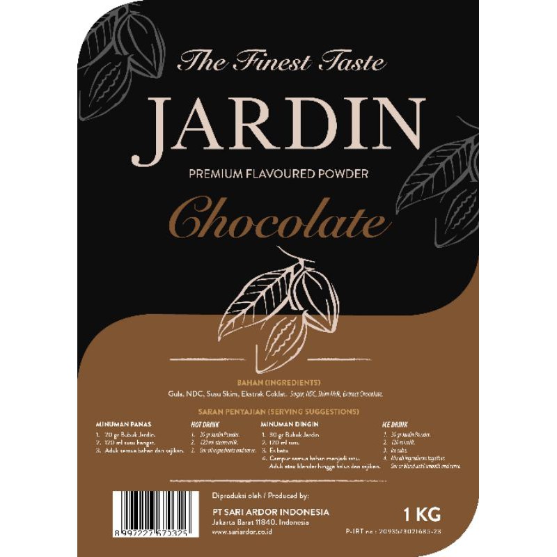 

Coklat powder premium Jardin