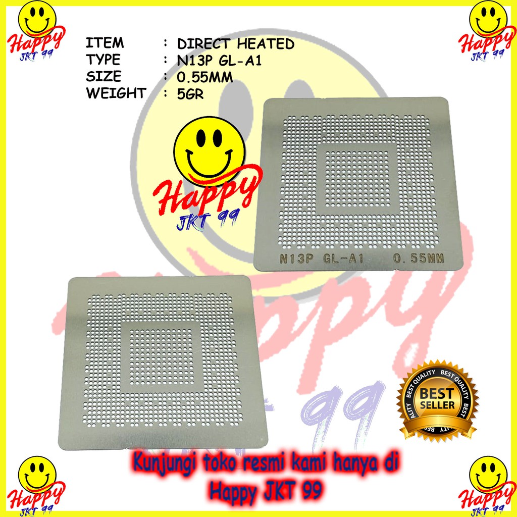 [ HAPPY JKT 99 ] DIRECT HEATED STENCIL DH N13P-GL-A1 N13P-GE-B-A2 N13P-GS-A2 N13P-GE-A2