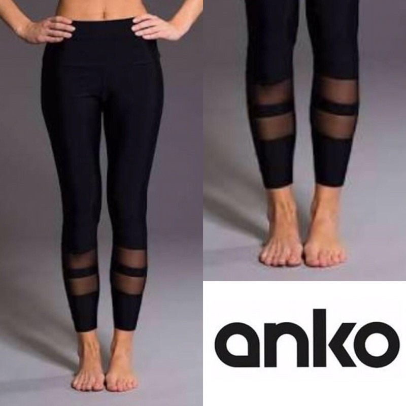 ANKO sport mesh long legging (black)