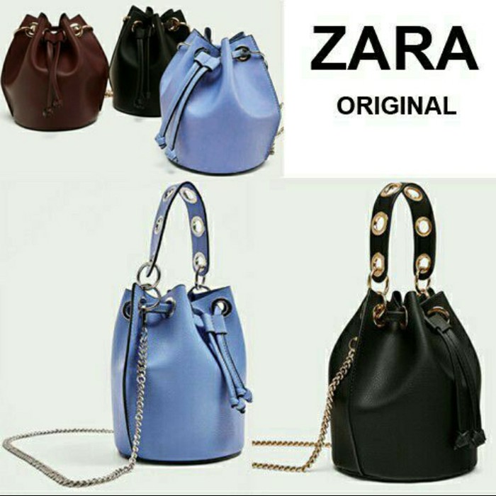 Tas ZARA Original 3309 mini bucket bag/tas wanita branded murah import