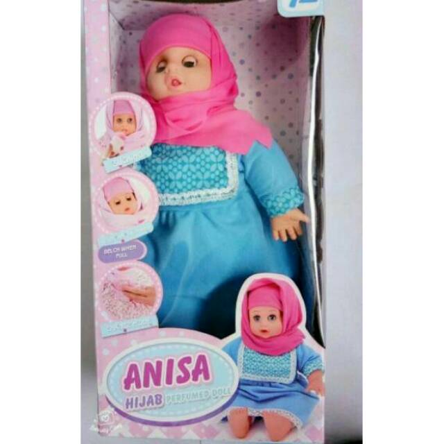 Anisa Hijab Teman Belajar Dan Bermain Boneka Dengan Mode Pintar