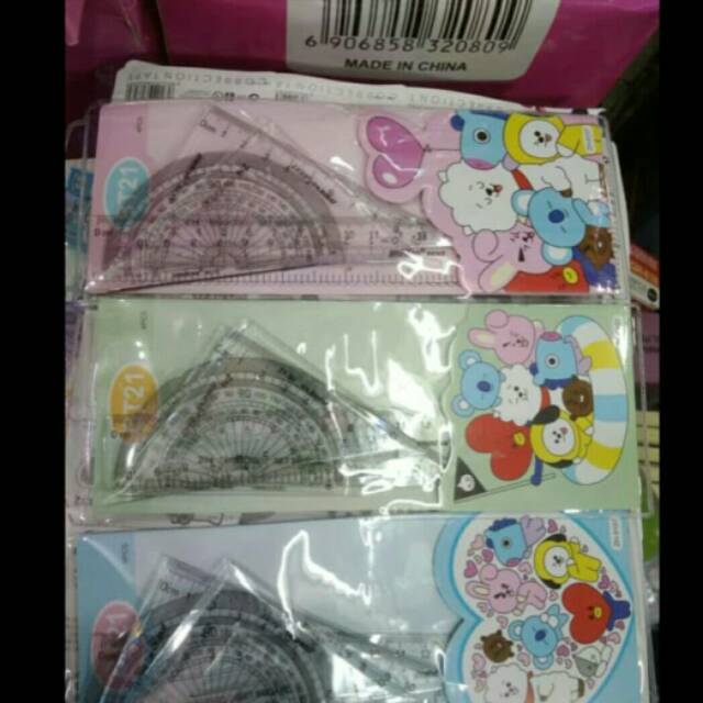 

Penggaris set per 12 set