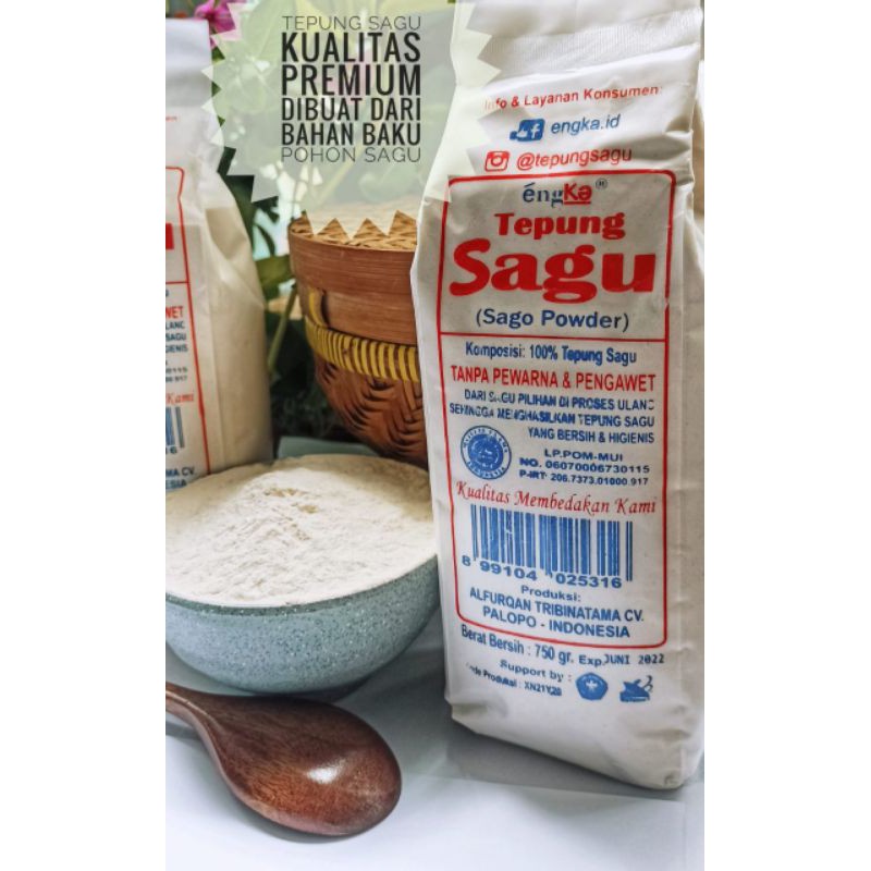 

Tepung Sagu Engka 750gr