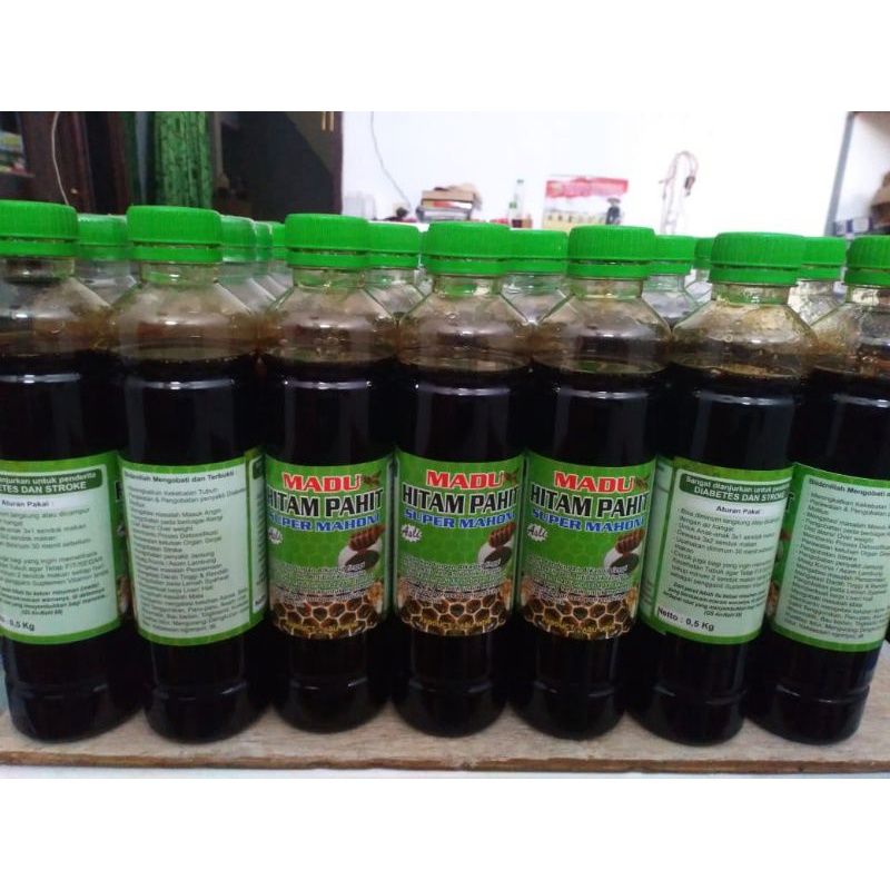 

Madu Hitam Pahit Mahoni