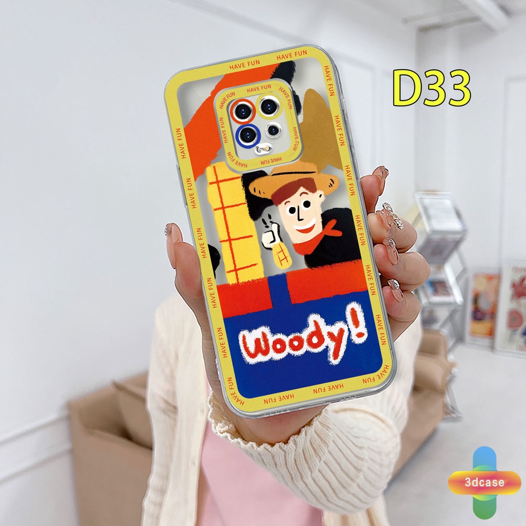 Case HP Xiaomi Redmi Note 9 8 10 10S 9 10 PRO MAX 11 9S Xiaomi Redmi POCO C3 C31 X3 NFC X3 PRO Redmi 9C NFC 9A 9i 9T 9AT 9ACTIV 9 PRO Power 10X POCO M2 PRO 10 Prime Transparent Toy Story Angel Eyes Protector Cover