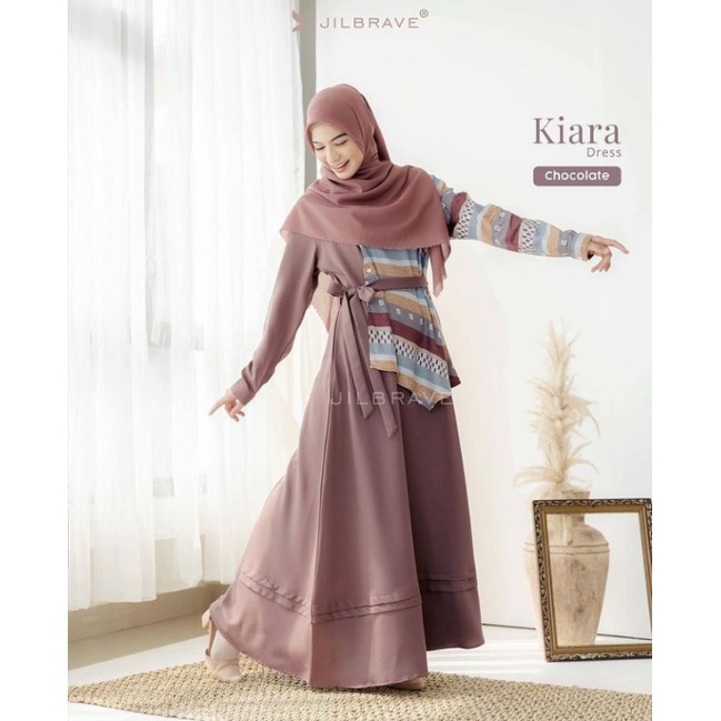 Kiara Dress by Jilbrave Chocolate M