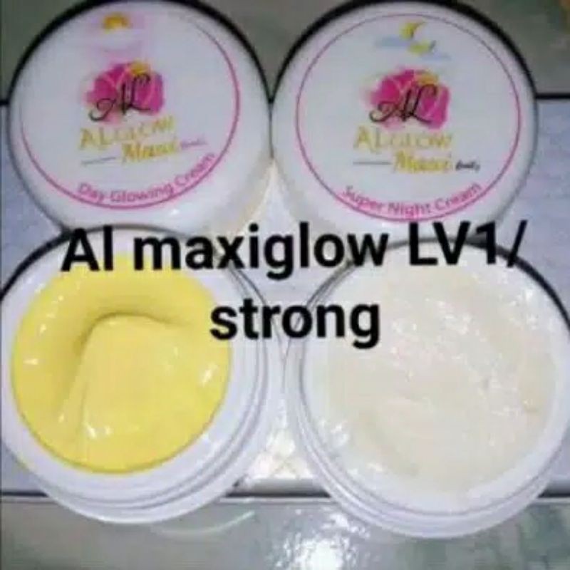 Al Maxi glow Level 1 ecer siang malam pabrik original