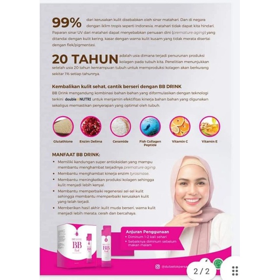 

BB DRINK Minuman kesehatan