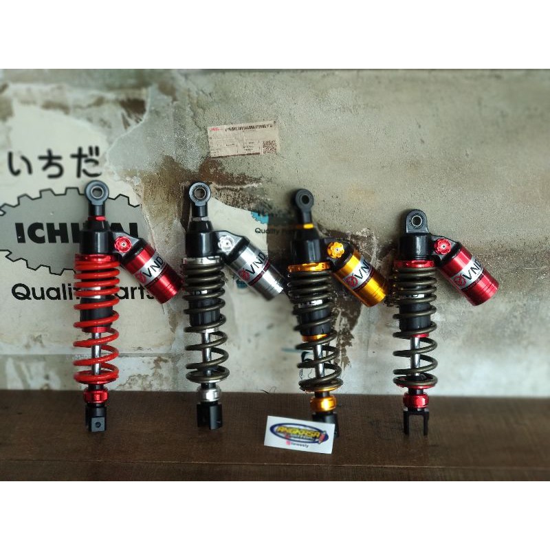 shockbreaker shock peredam kejut tabung miring answer vnd racing ak777 matic ukuran 305 dan 330mm