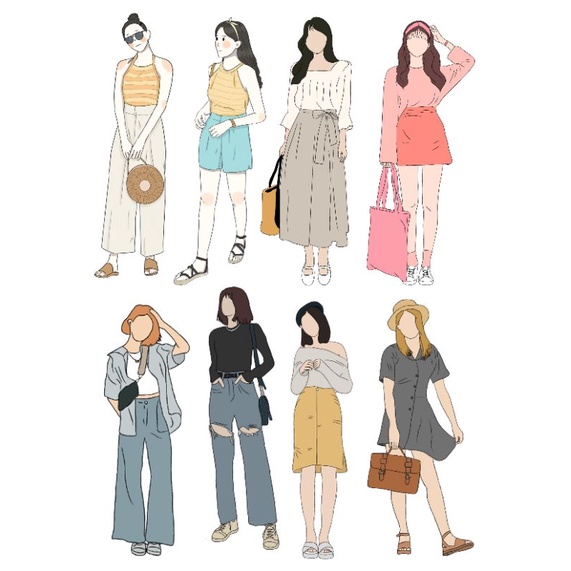 

Stiker ootd stiker outfit girl