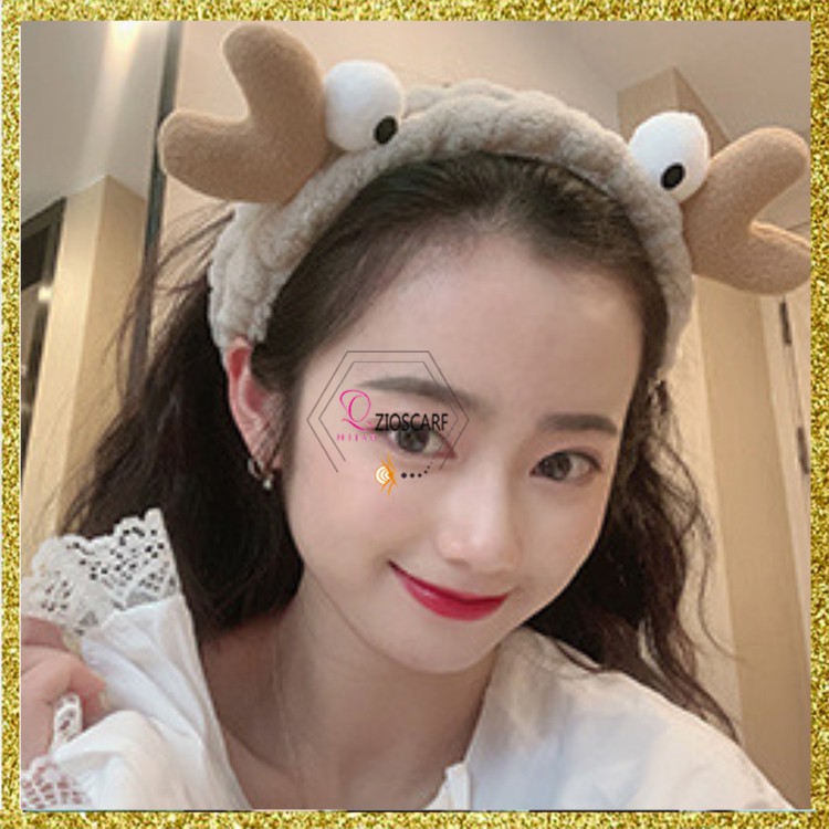 (COD) BANDANA DEWASA MANDI / BANDO MANDI KEPITING / HEADBAND BANDANA HANDUK CRAB BESAR AKSESORIS RAMBUT bando masker atau bando makeup MX1025